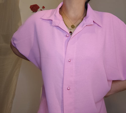 Chemise unie fluide